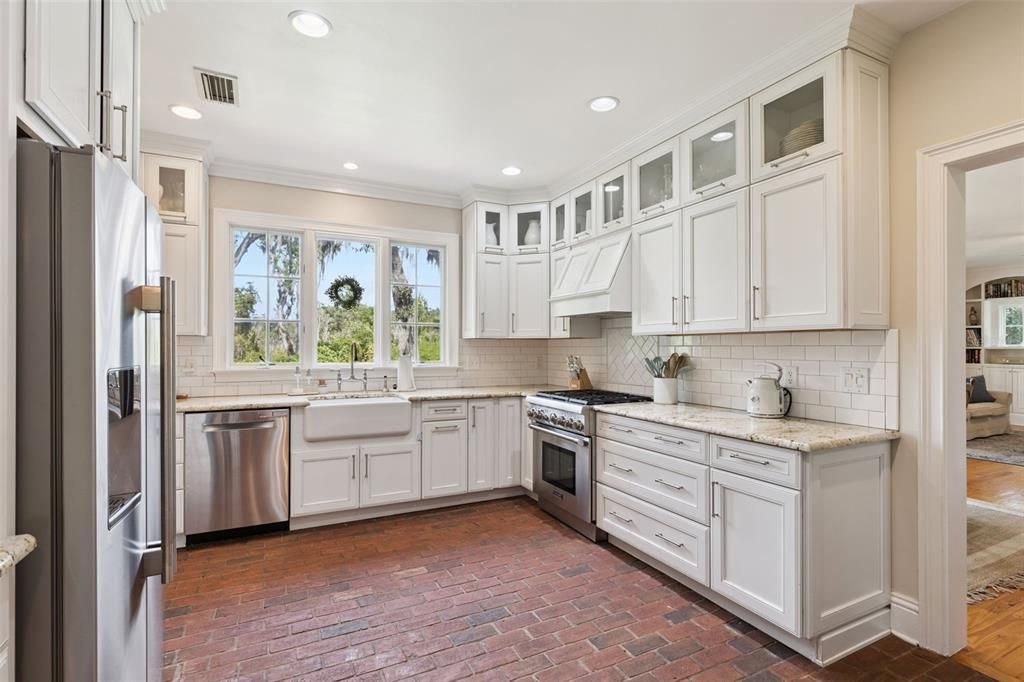 Interior, Kitchen, Recessed Lighting, Stainless Steel Appliances