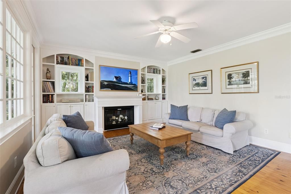 Fireplace, Interior, Living room, Wood Texture Flooring