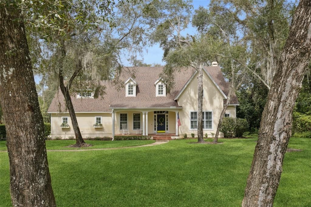 Backyard, Exterior, Facade, Cape Cod