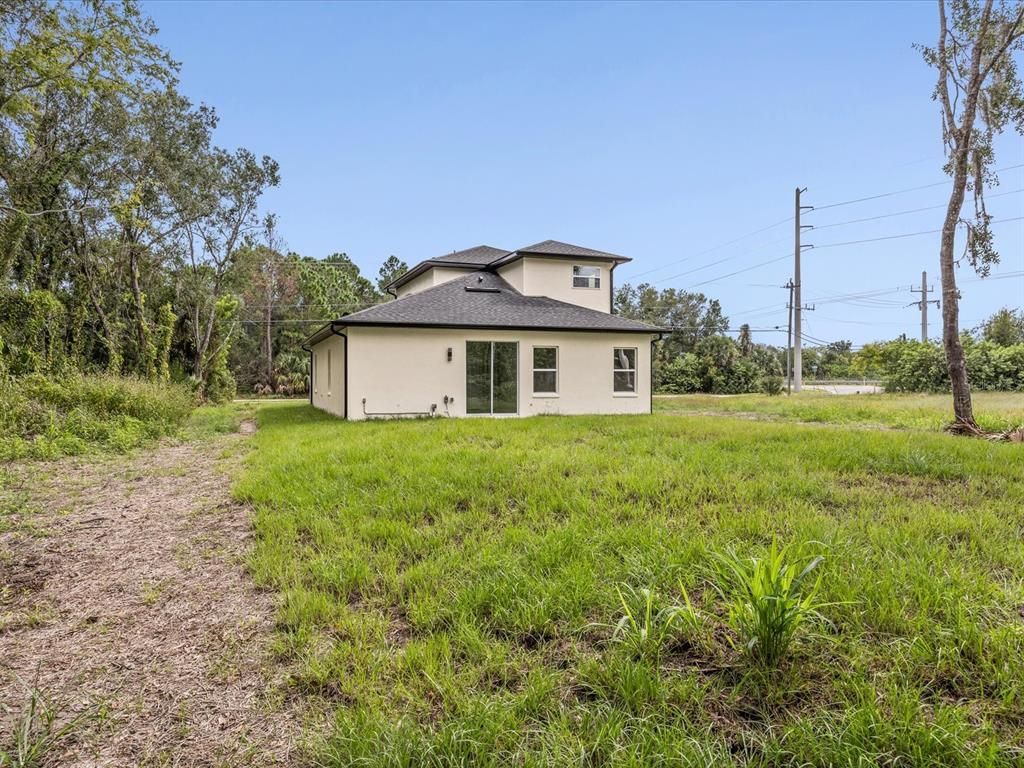 Backyard, Exterior