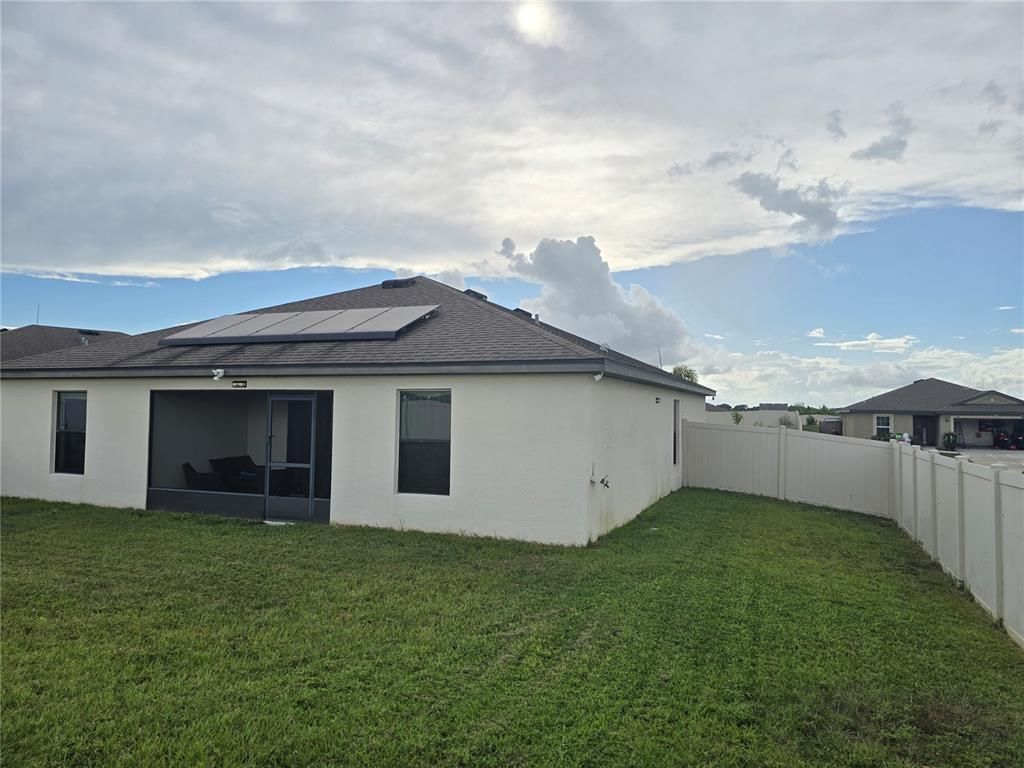 Backyard, Exterior, Solar Panels