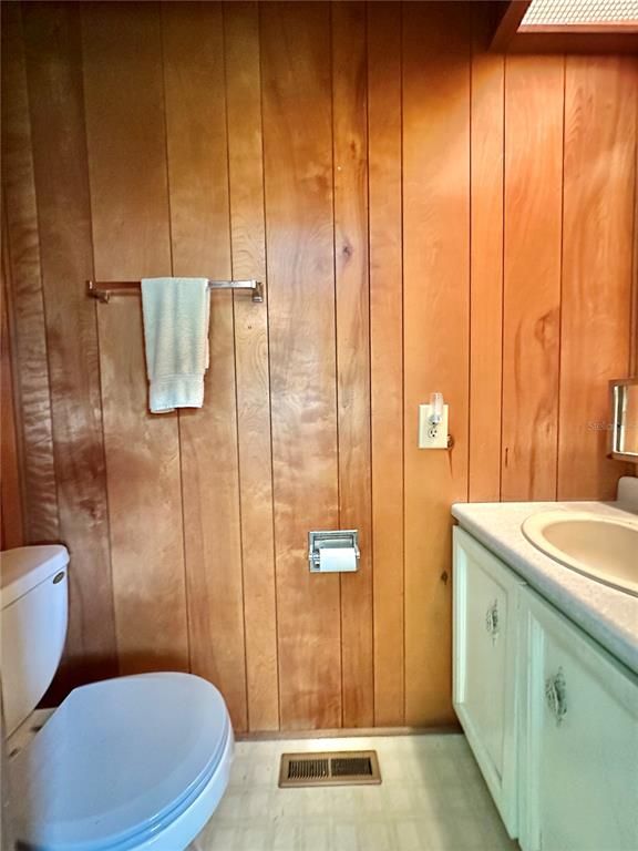 Bathroom, Interior, Wooden Walls