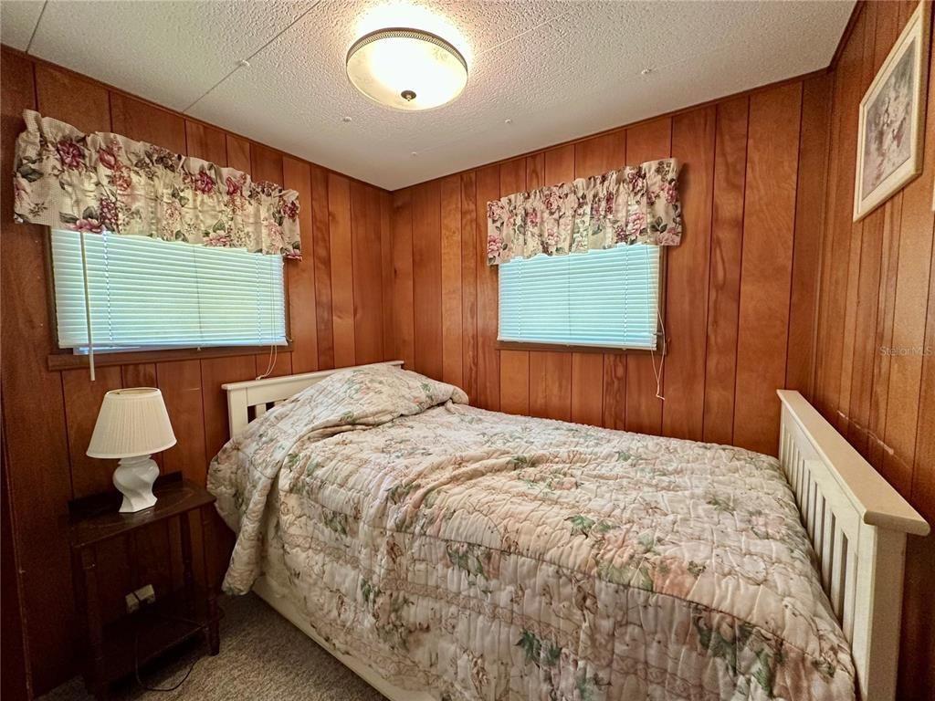 Bedroom, Interior, Wooden Walls