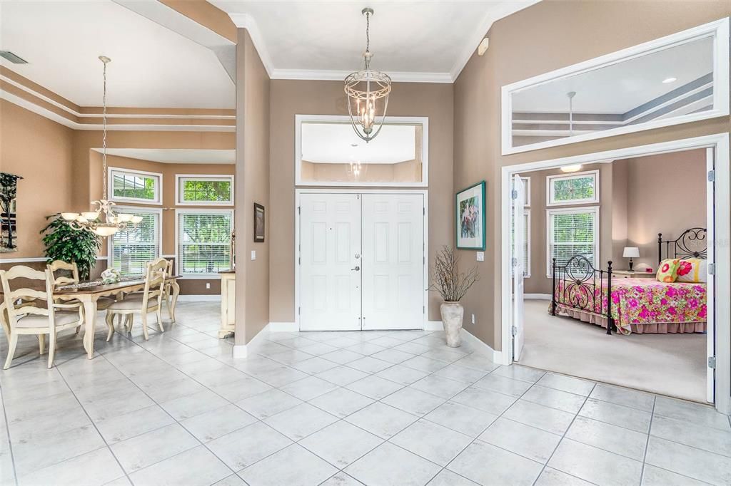 Dining room, Interior, Pendant Lights