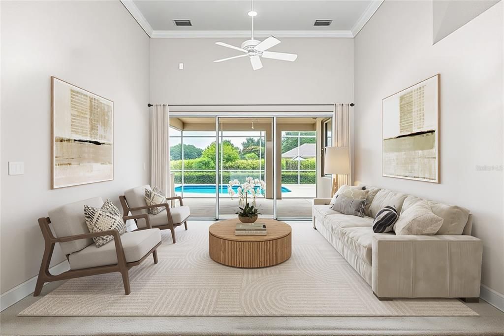 Interior, Living room