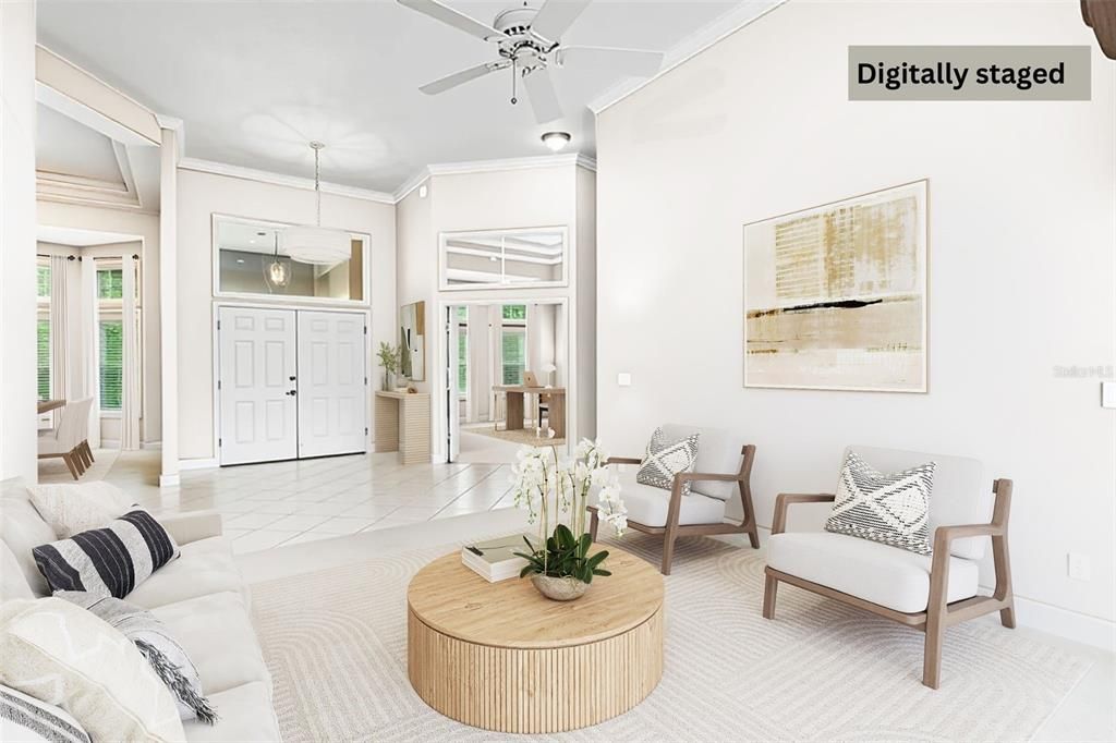 Interior, Living room, Pendant Lights