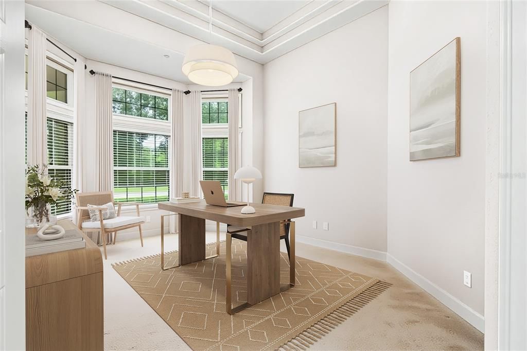 Home Office, Interior