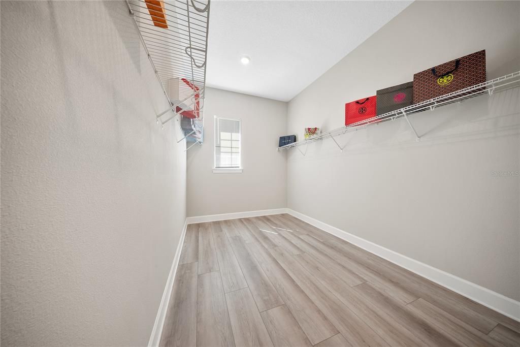 Interior, Recessed Lighting, Walk-in Closets, Wood Texture Flooring