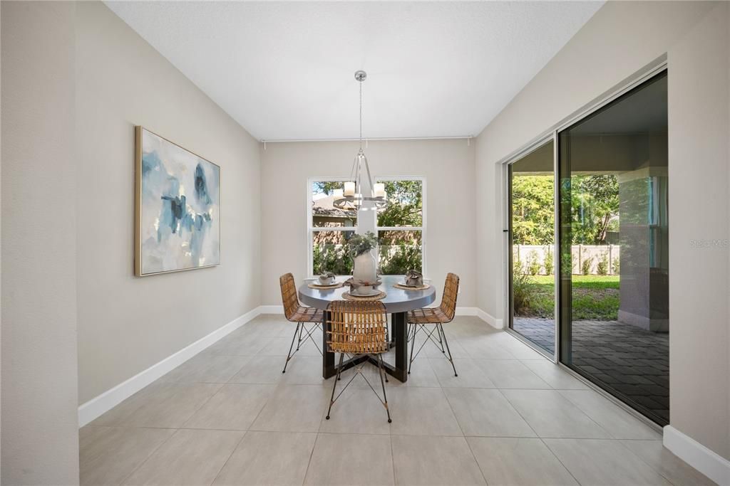 Dining room, Interior, Pendant Lights