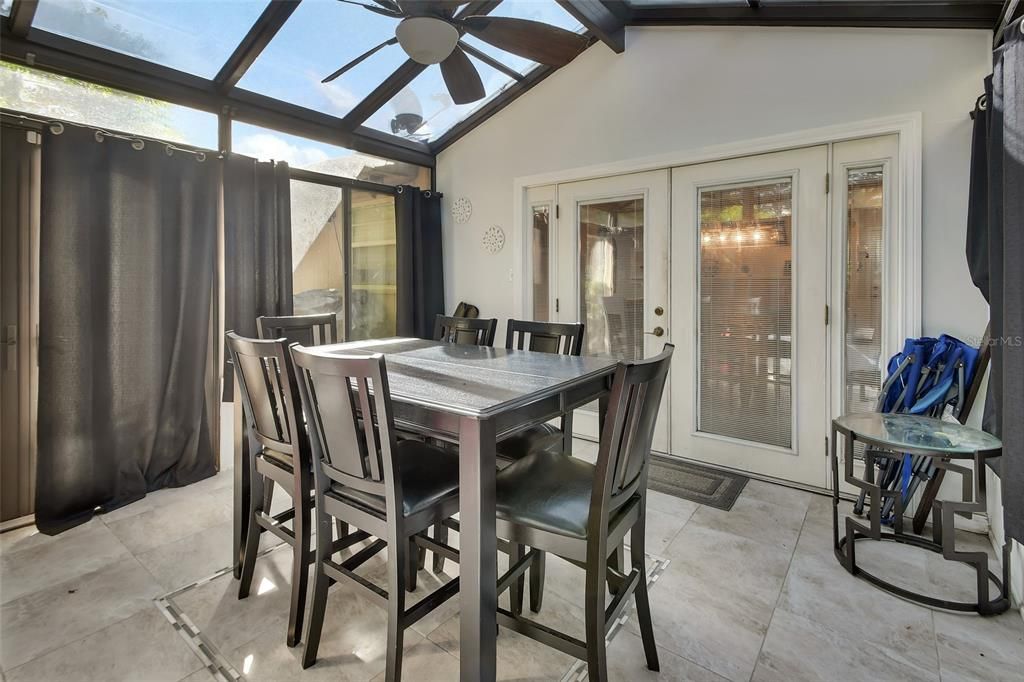 Dining room, Glass Ceilings, Interior, Sun Room