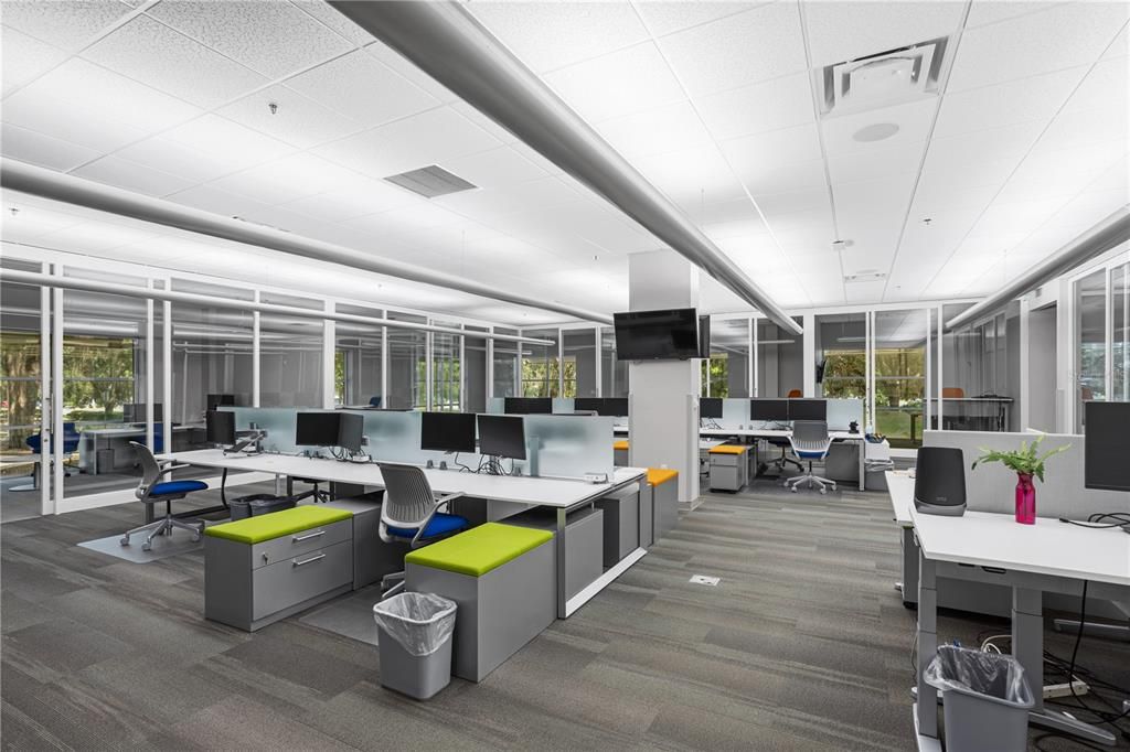 Home Office, Interior, Pendant Lights, Recessed Lighting