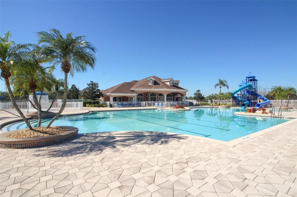 Exterior, Playground, Pool