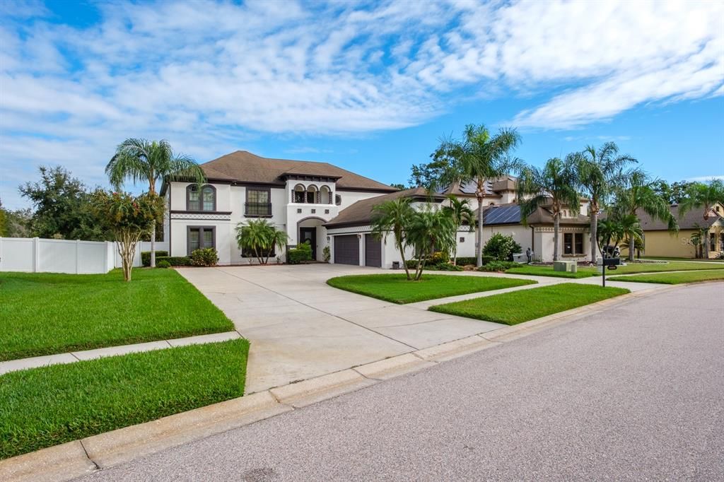 Attached, Backyard, Exterior, Facade, French Provincial