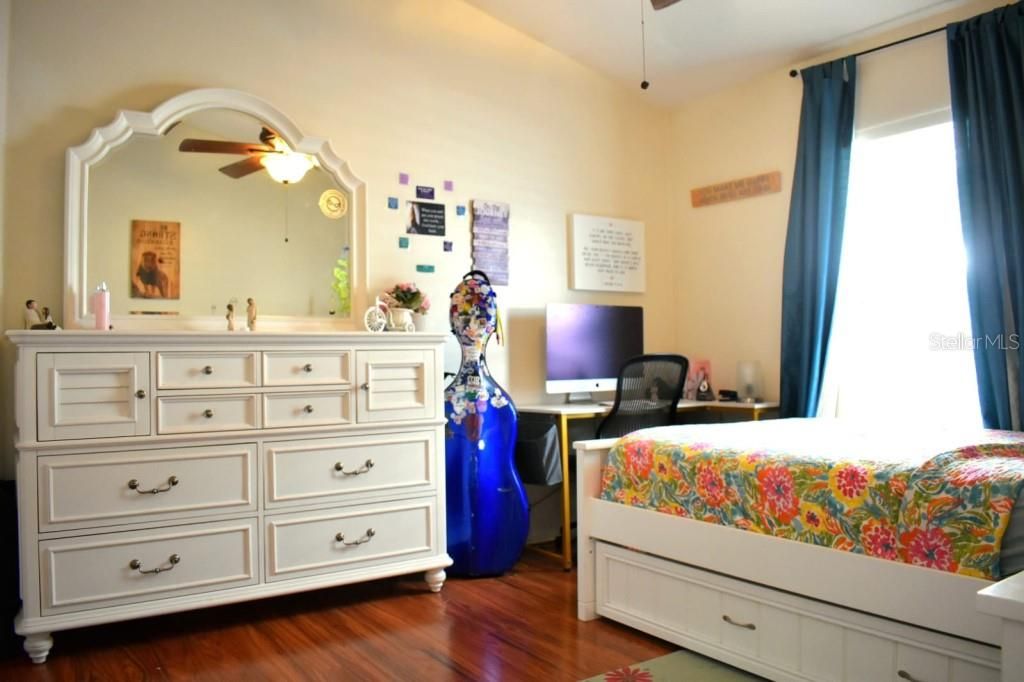 Bedroom, Home Office, Interior, Wood Texture Flooring