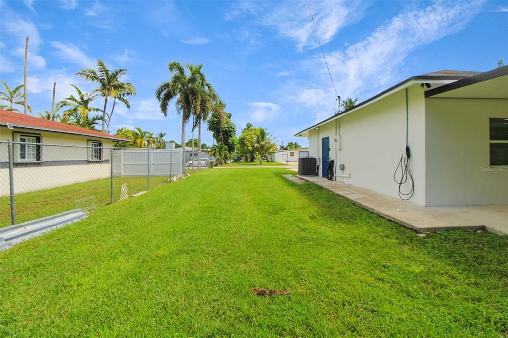 Backyard, Exterior