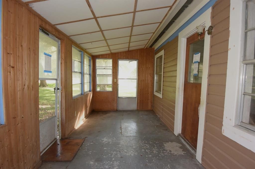 Interior, Sun Room, Wooden Walls