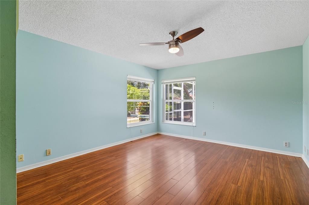 Empty room, Interior, Wood Texture Flooring