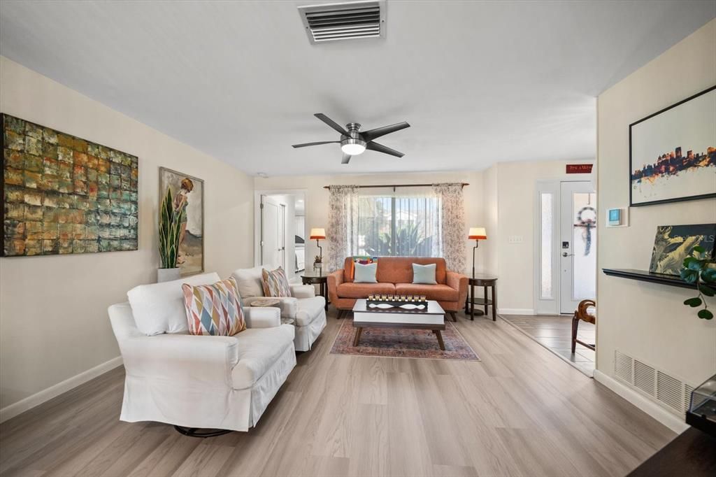 Interior, Living room, Wood Texture Flooring