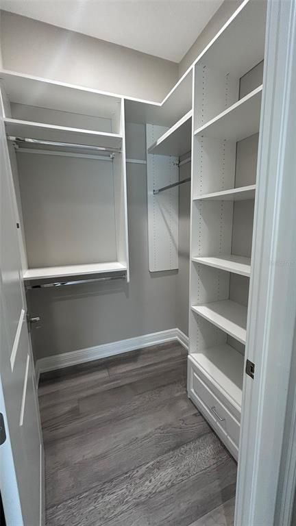 Interior, Walk-in Closets, Wood Texture Flooring