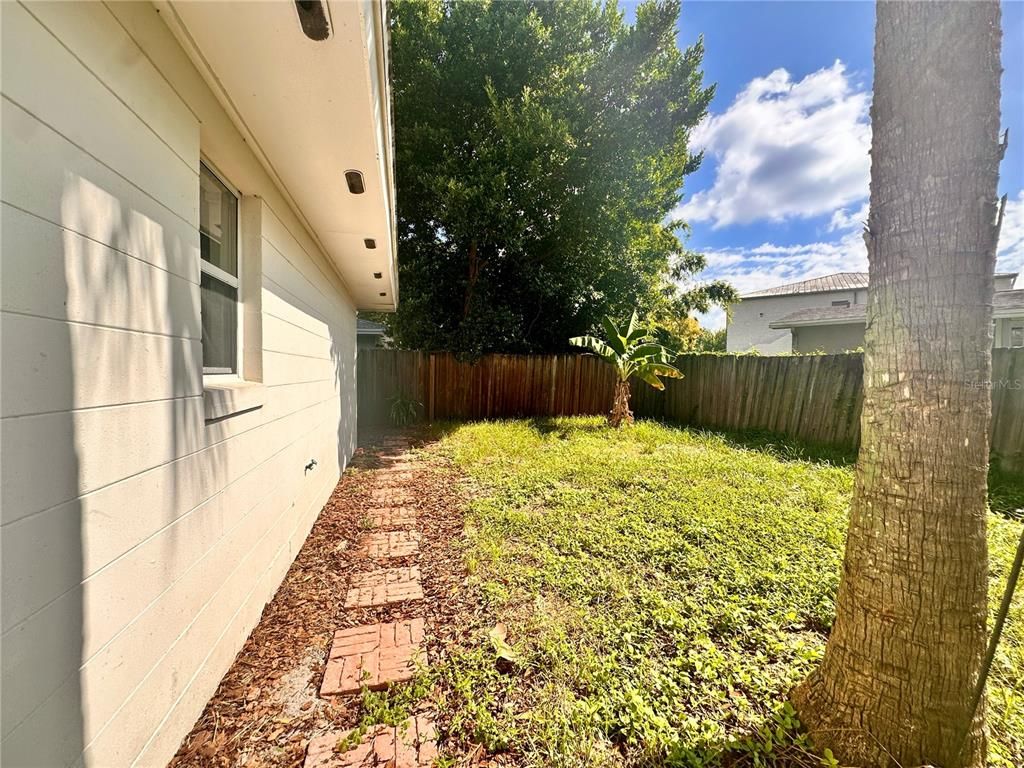 Backyard, Exterior
