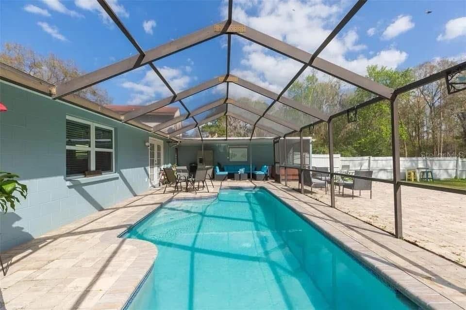 Glass Ceilings, Interior, Pool, Sun Room