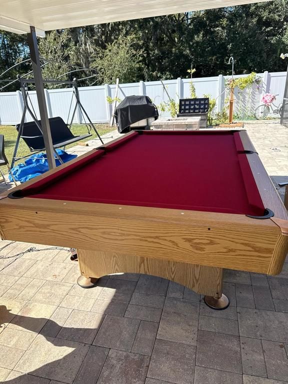 Backyard, Billiard Table, Exterior, Game Room