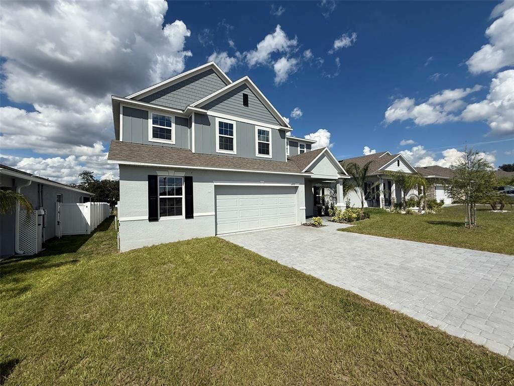 Attached, Backyard, Exterior, Facade, Farmhouse