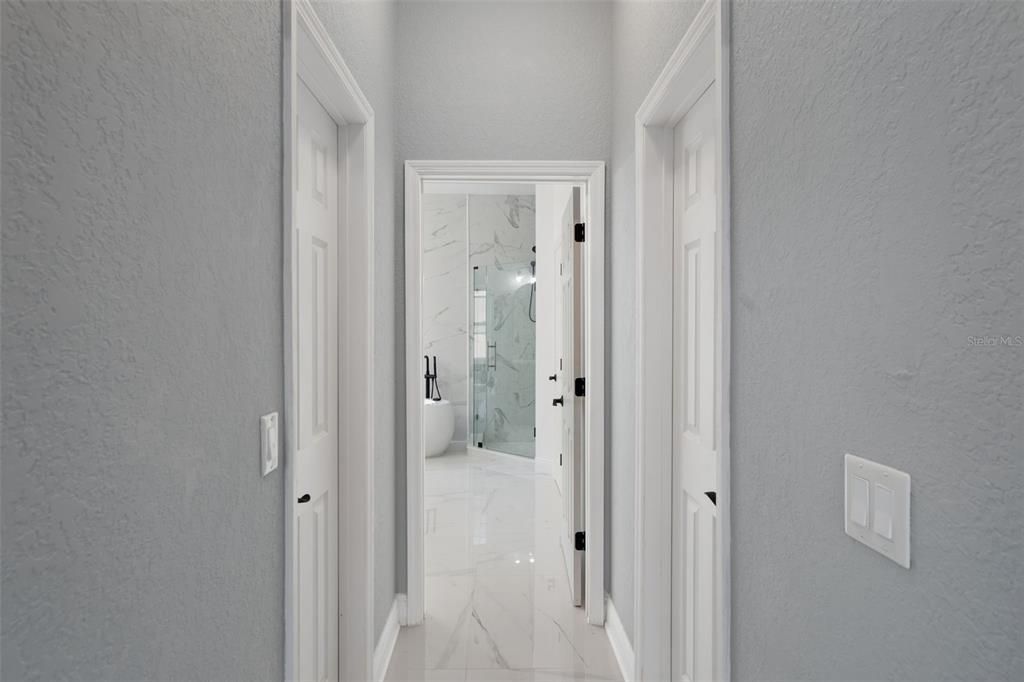 Bathroom, Interior, Marble, Marble Walls
