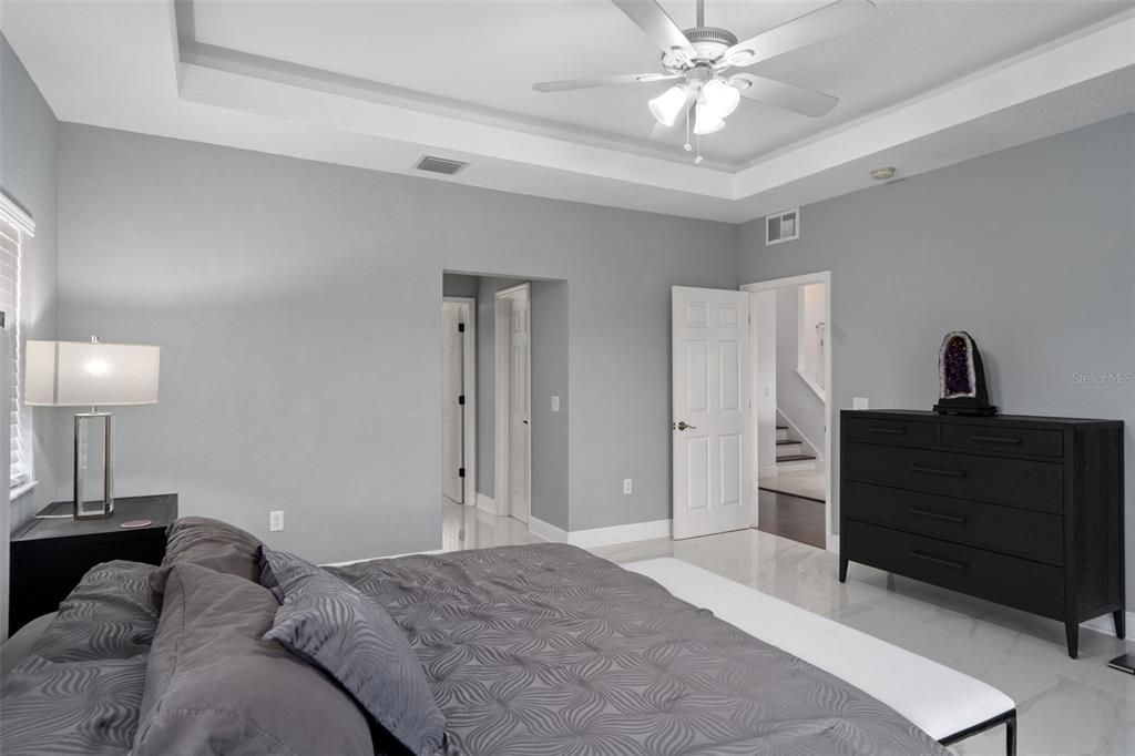 Bedroom, Interior, Marble