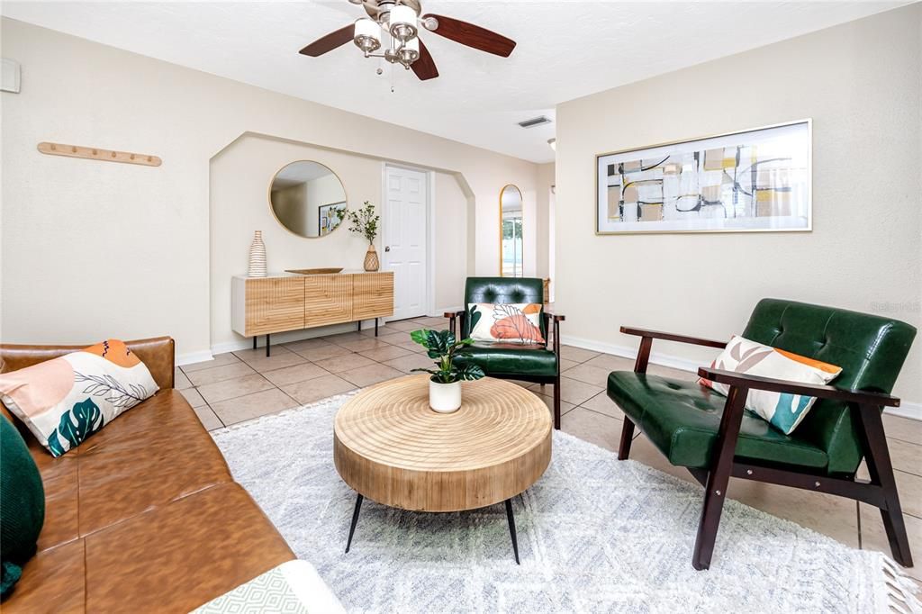 Interior, Living room