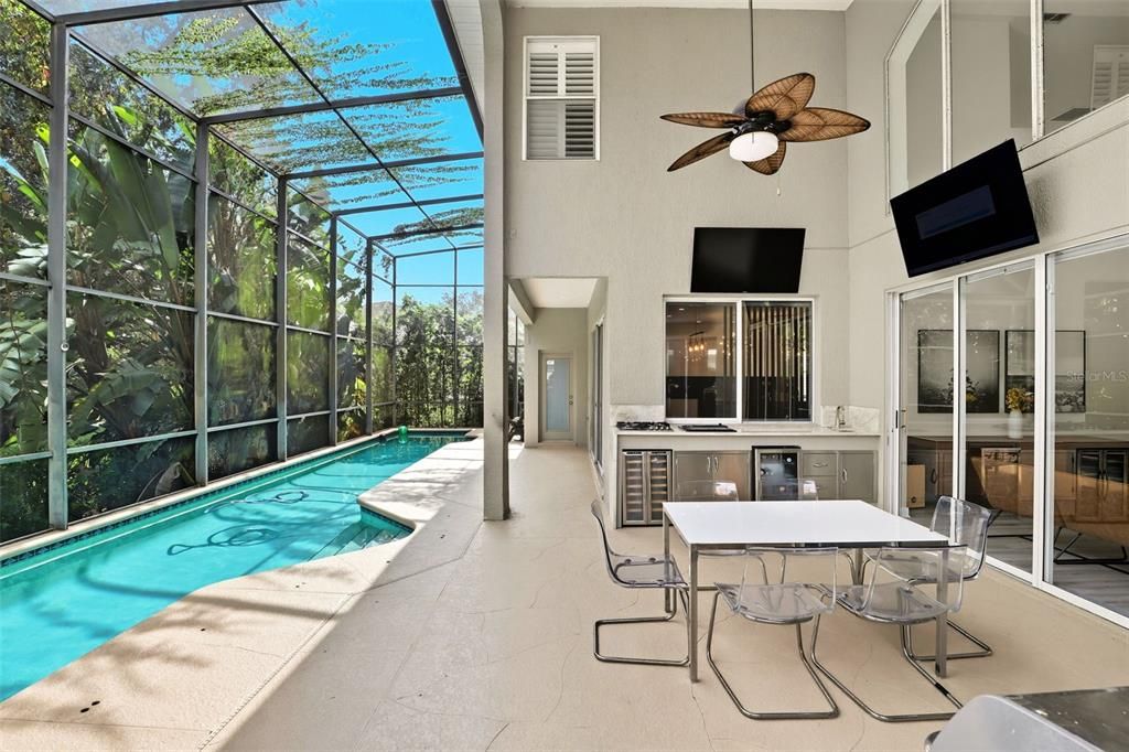 Glass Ceilings, Interior, Pool, Sun Room