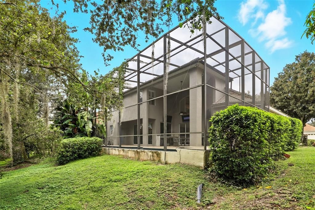 Backyard, Exterior