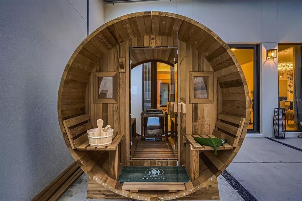 Exterior, Sauna Room