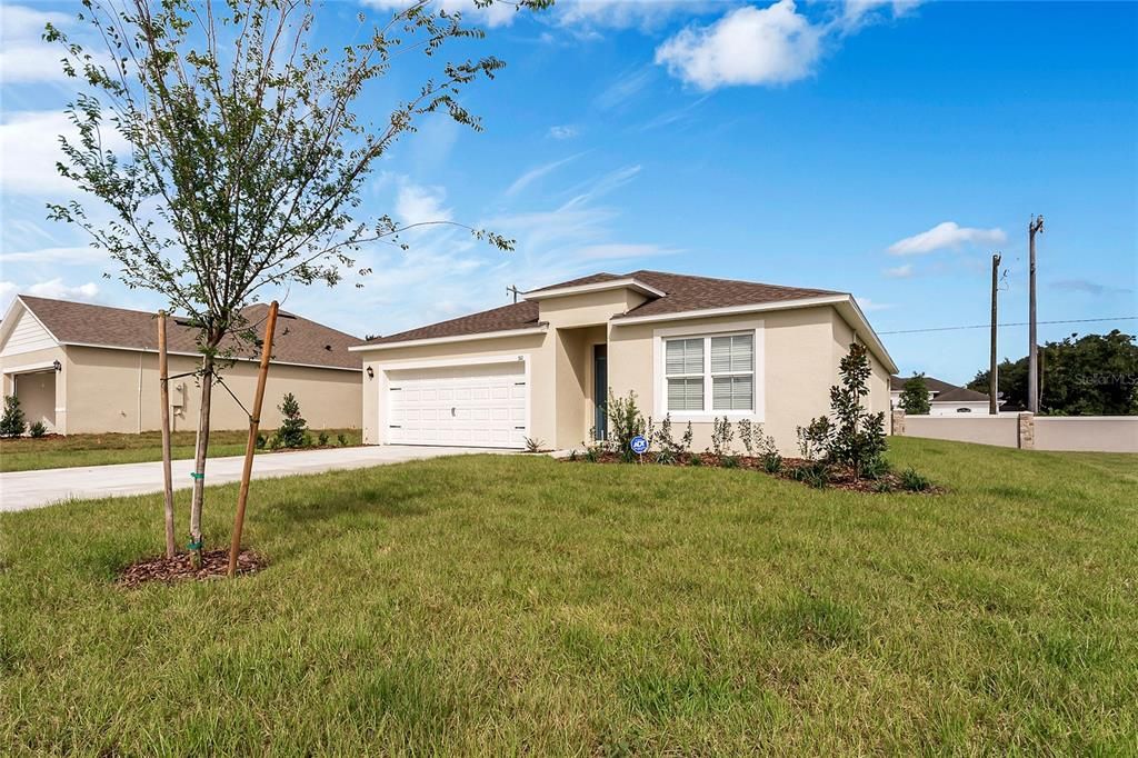 Attached, Backyard, Exterior, Facade, Ranch