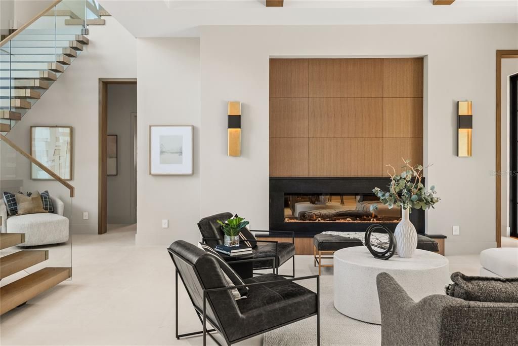 Fireplace, Interior, Living room