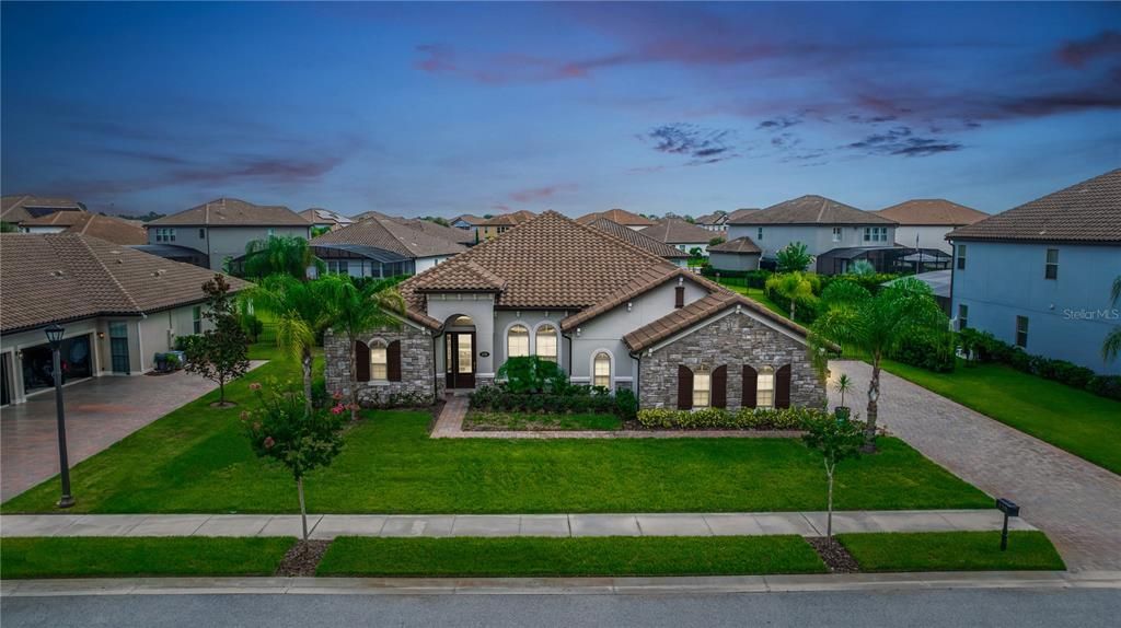 Exterior, Facade, Mediterranean