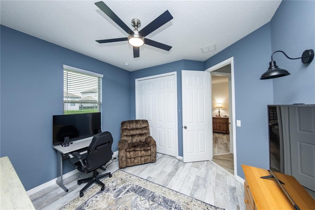 Home Office, Interior, Wood Texture Flooring