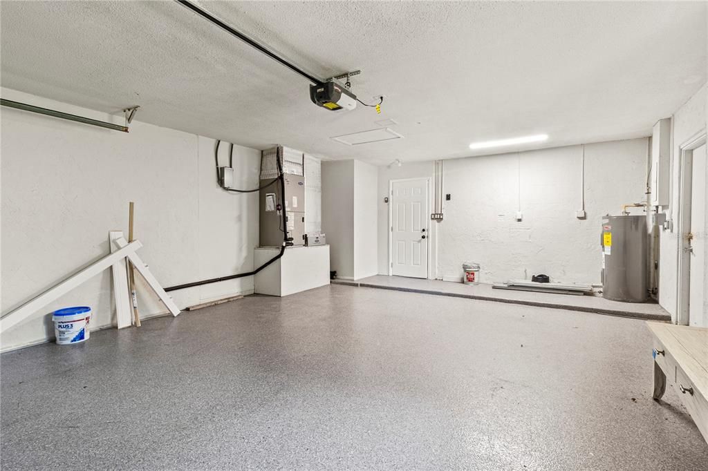 Garage, Interior, Recessed Lighting