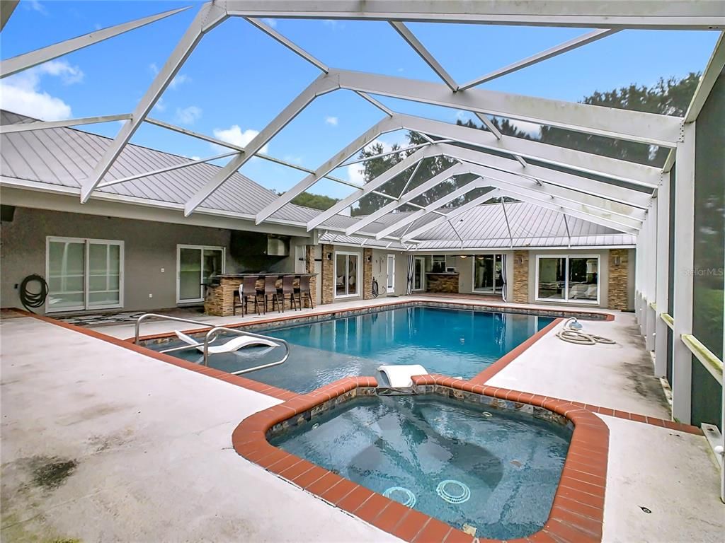 Glass Ceilings, Interior, Pool, Sun Room