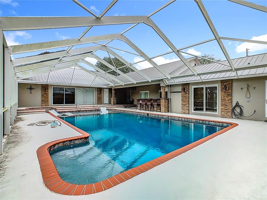 Glass Ceilings, Interior, Pool, Sun Room