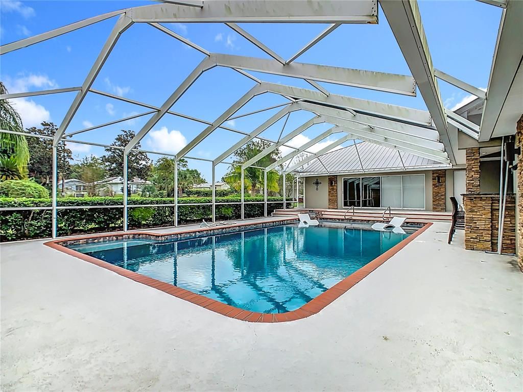 Glass Ceilings, Interior, Pool, Sun Room