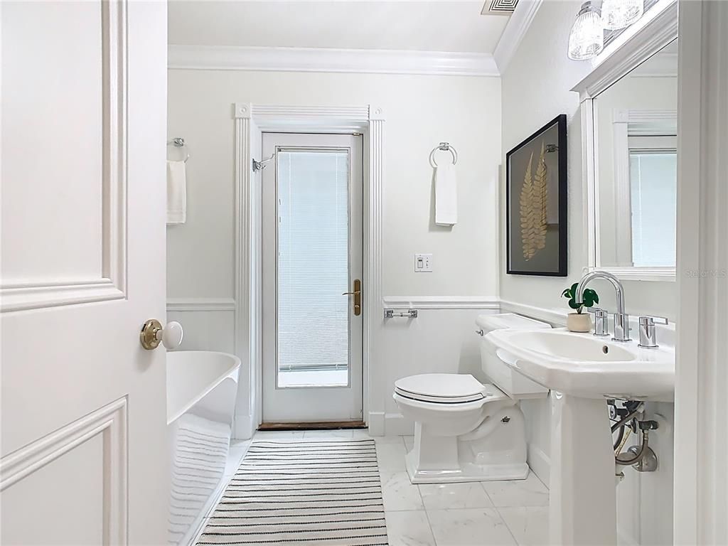 Bathroom, Interior, Marble