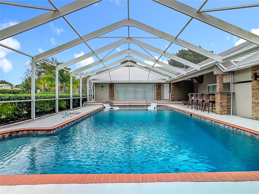Glass Ceilings, Interior, Pool, Sun Room