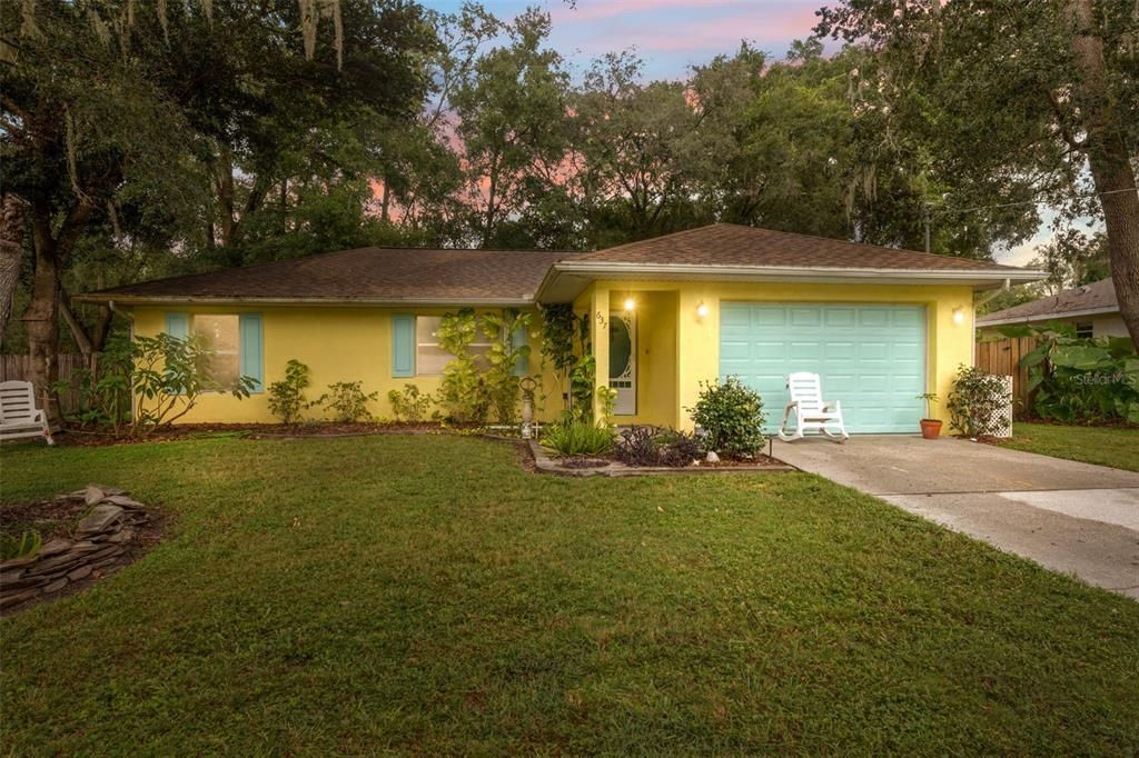 Attached, Backyard, Exterior, Facade, Ranch