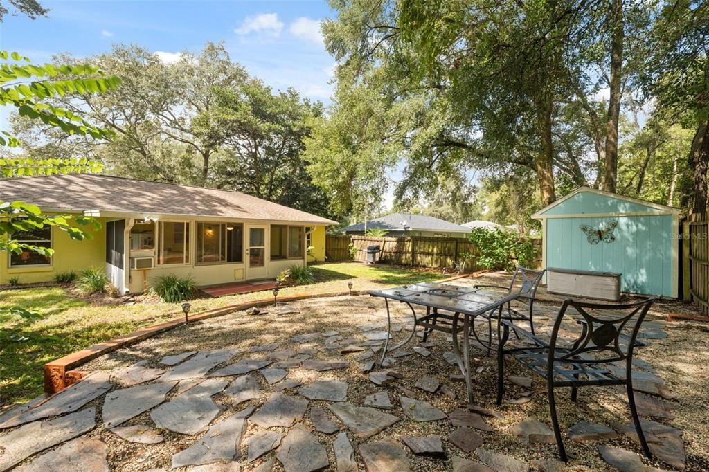 Backyard, Exterior