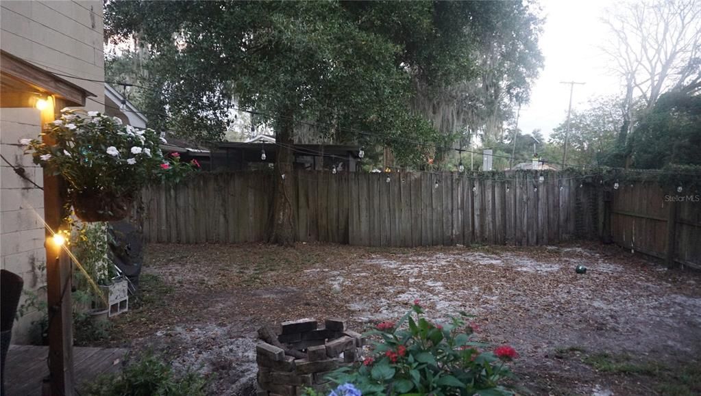 Backyard, Exterior