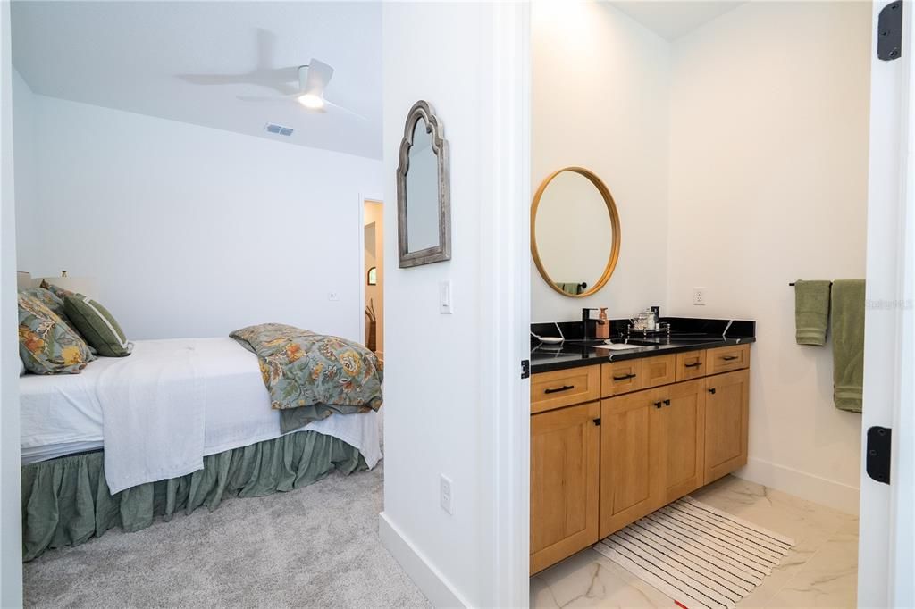 Bathroom, Bedroom, Interior, Marble, Recessed Lighting