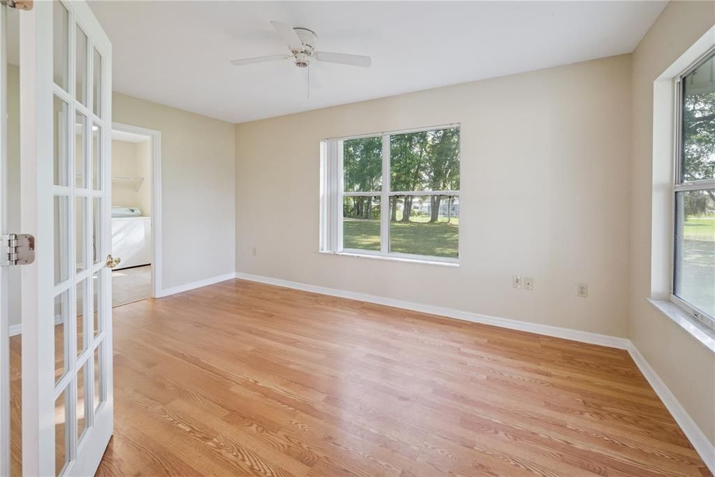 Bedroom, Empty room, Interior, Wood Texture Flooring