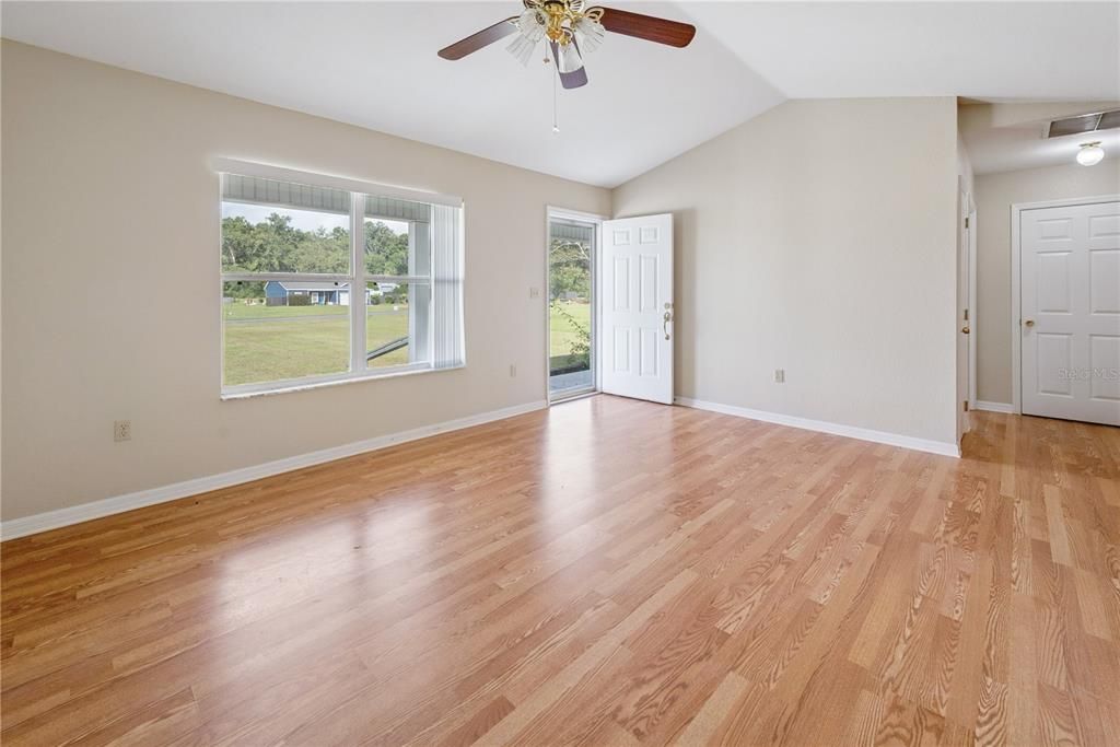 Empty room, Interior, Wood Texture Flooring
