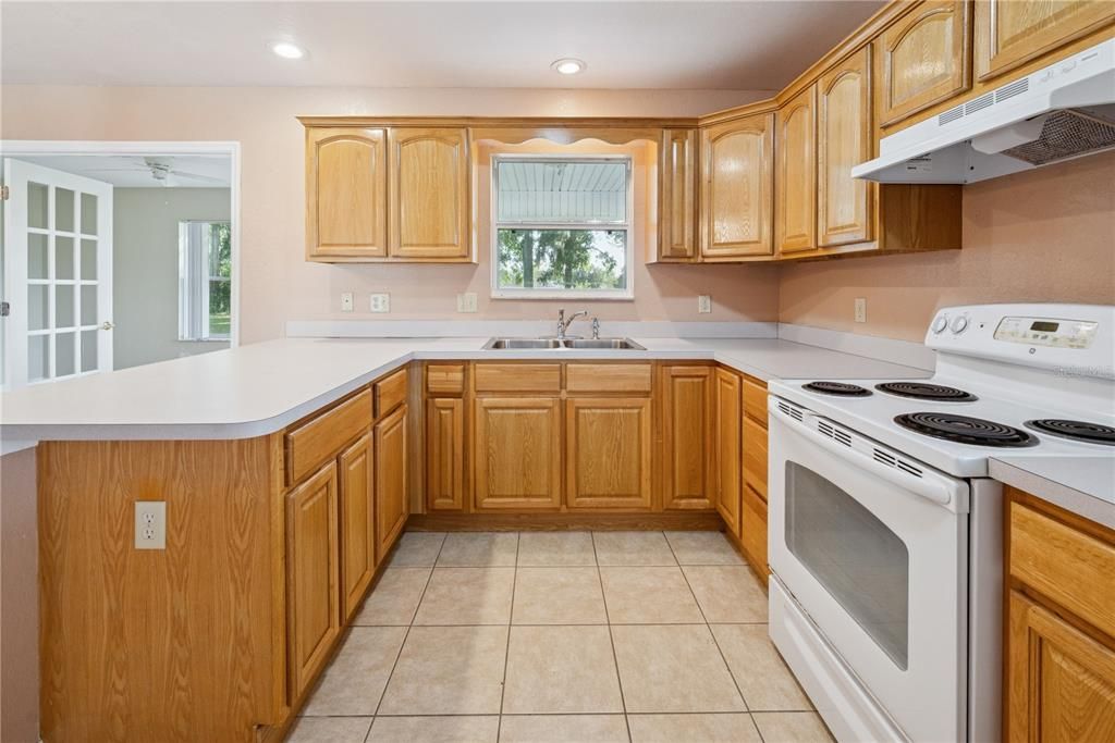 Interior, Kitchen, Recessed Lighting